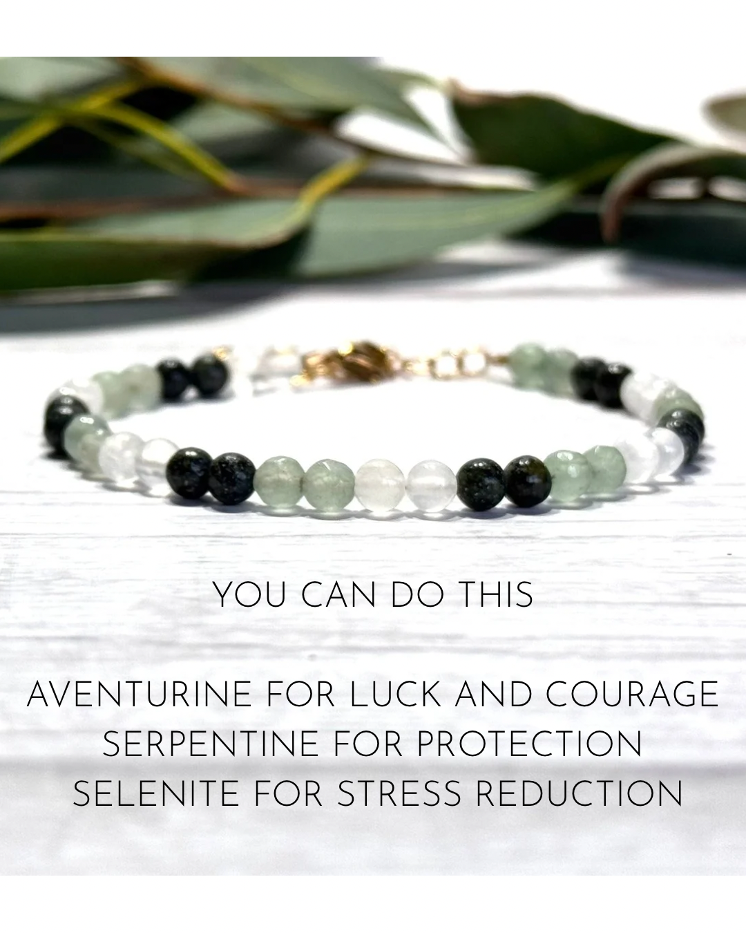 You Can Do This Crystal Bracelet