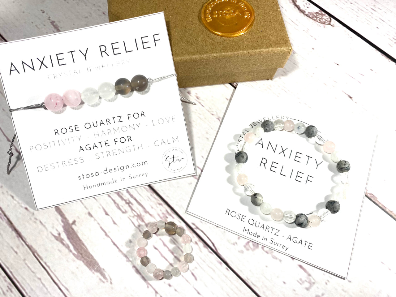 Anxiety Relief Crystal Gift Box