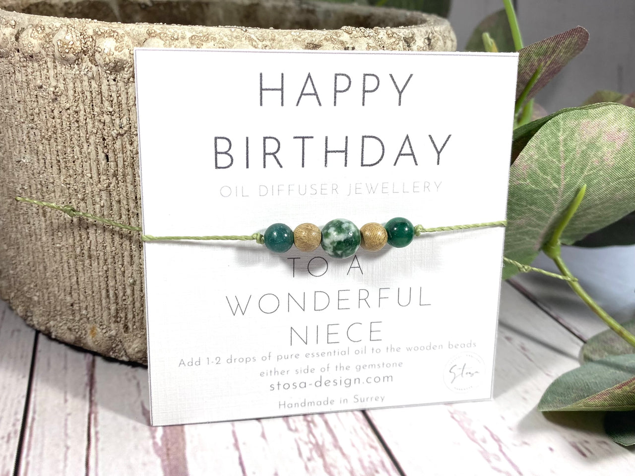 Niece Birthday - Crystal Gift Bracelet