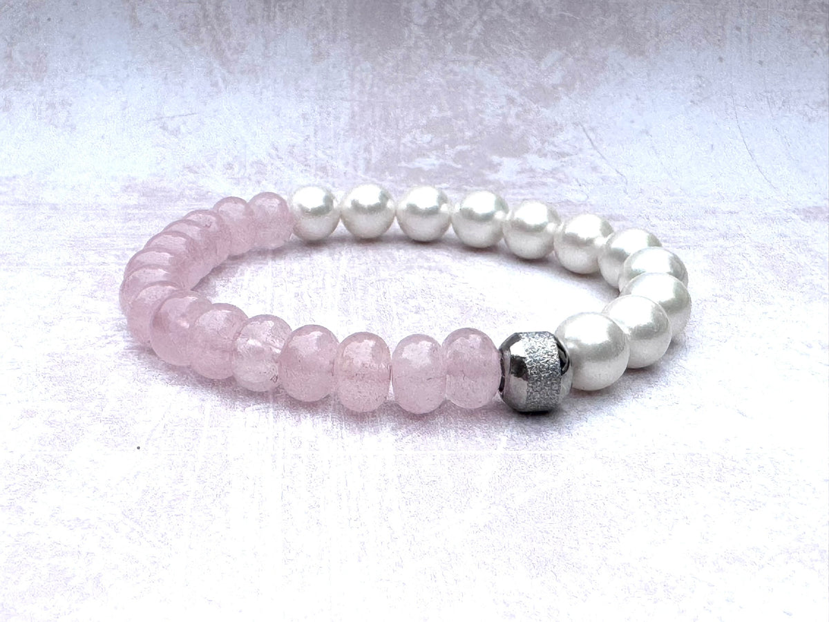 Gemstone Shell Pearl Bracelet