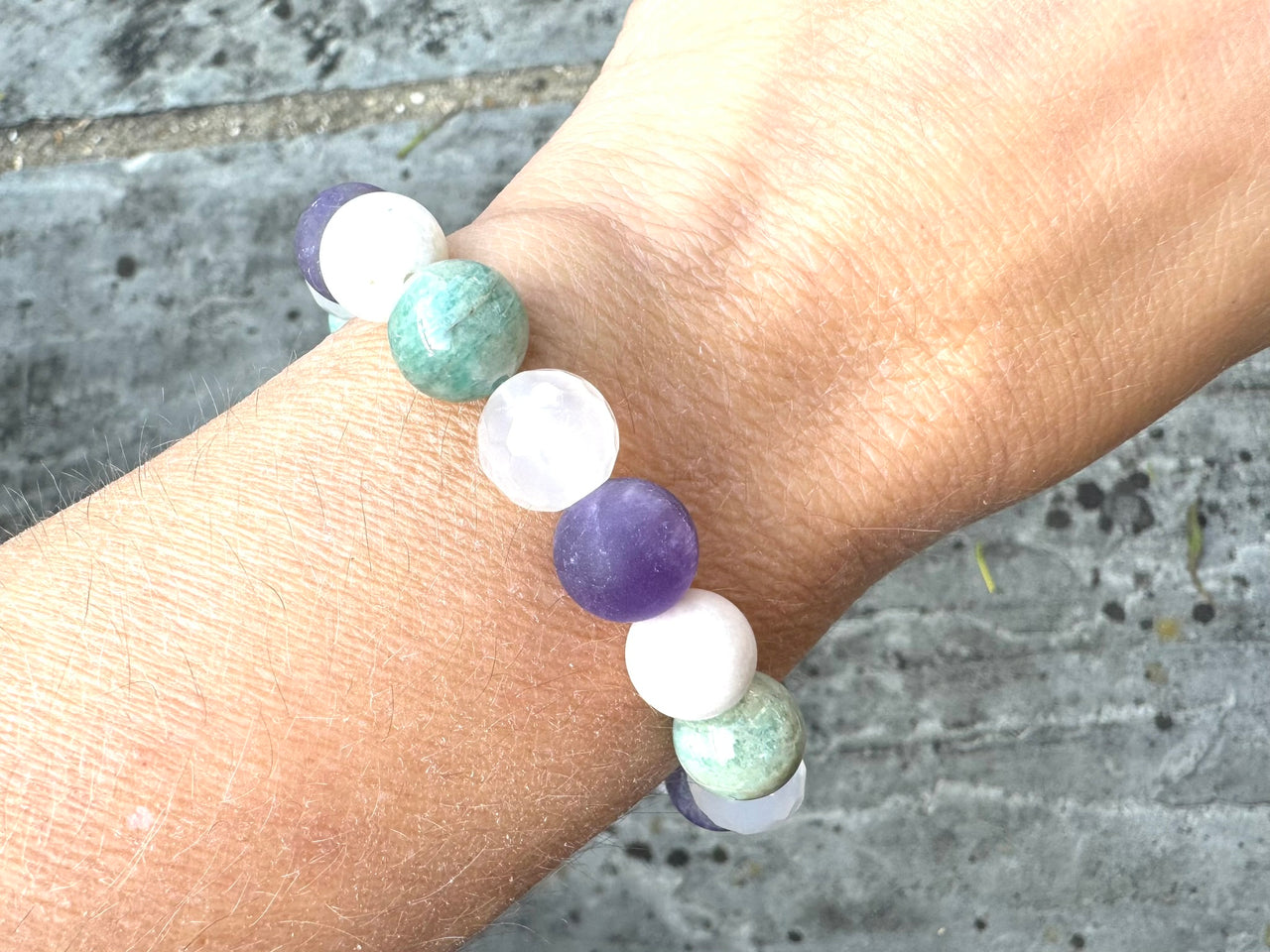 You're Exactly Where You Need To Be Crystal Diffuser Bracelet