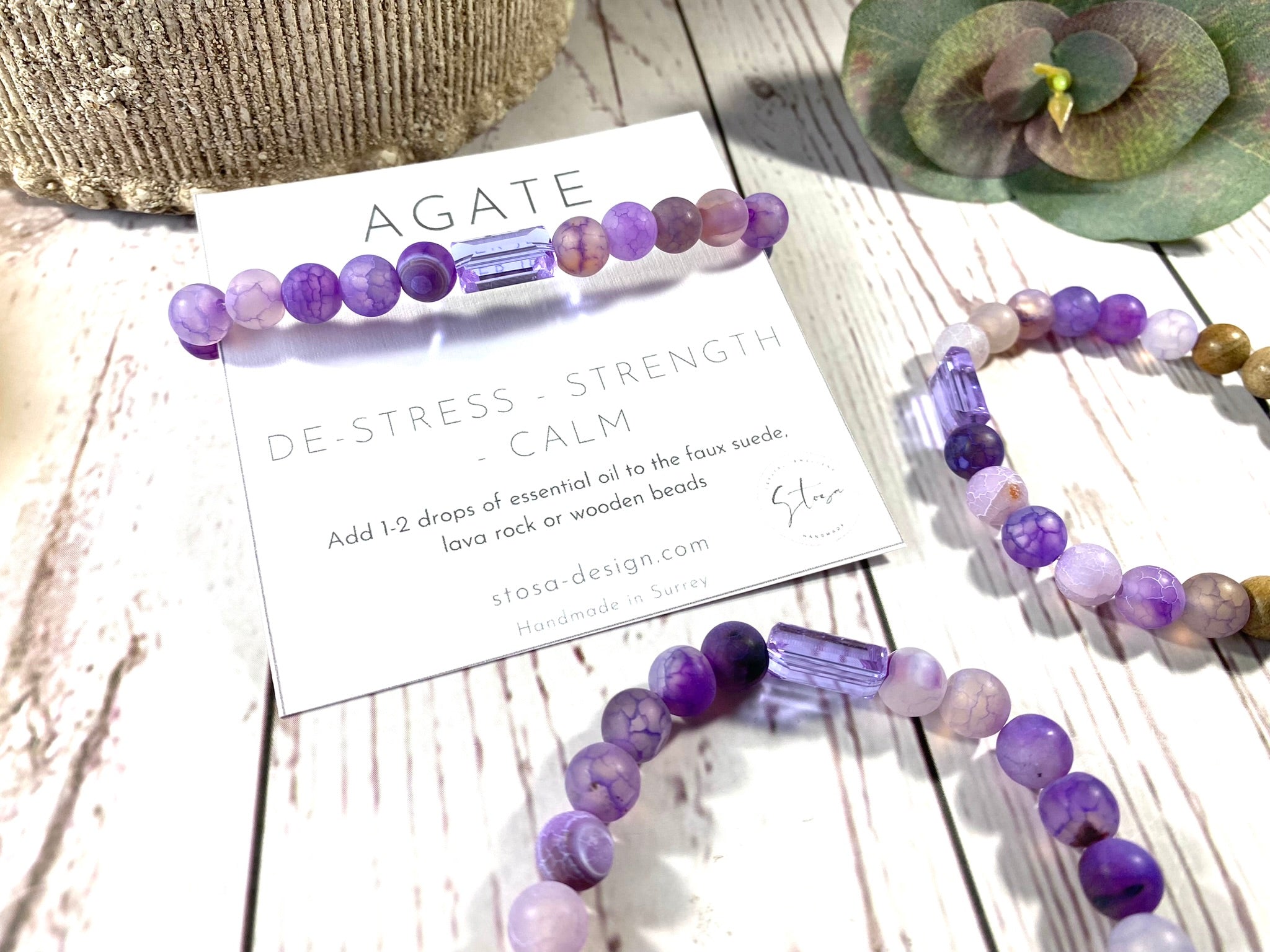 Crystal orders diffuser bracelet