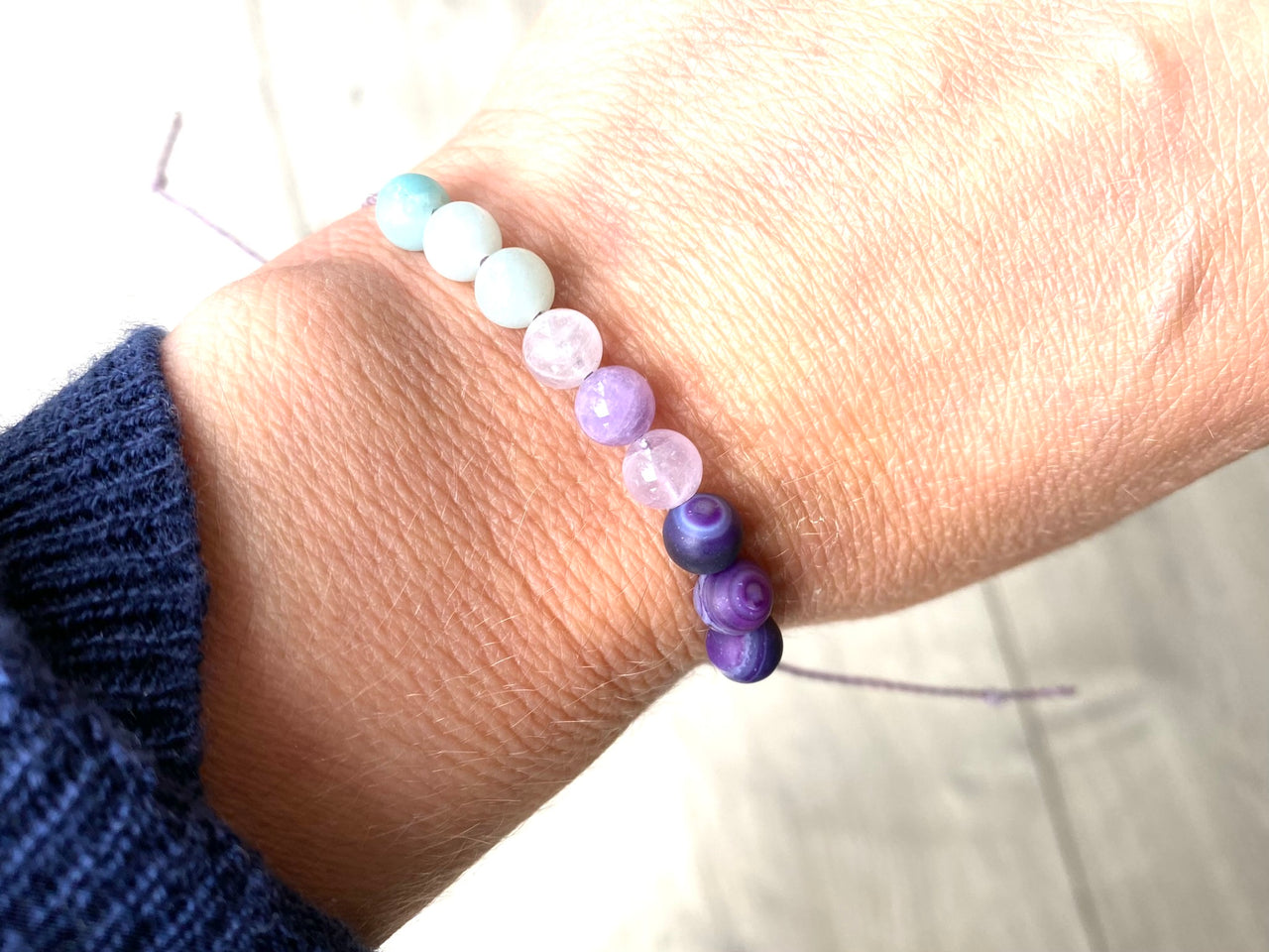 You Are Where You Need To Be - Crystal Bracelet