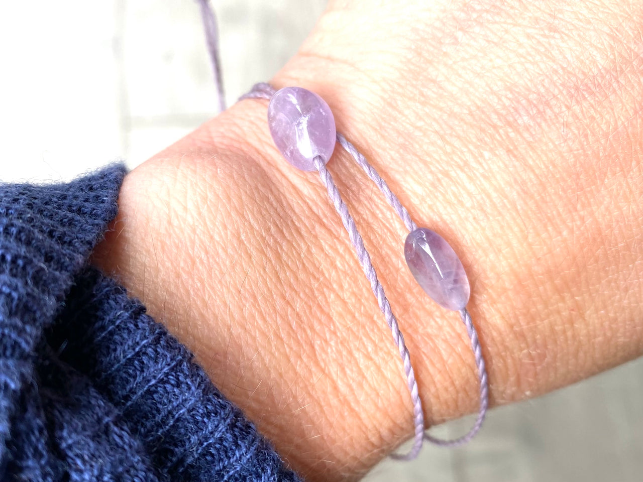 Twin Stone Crystal Bracelet