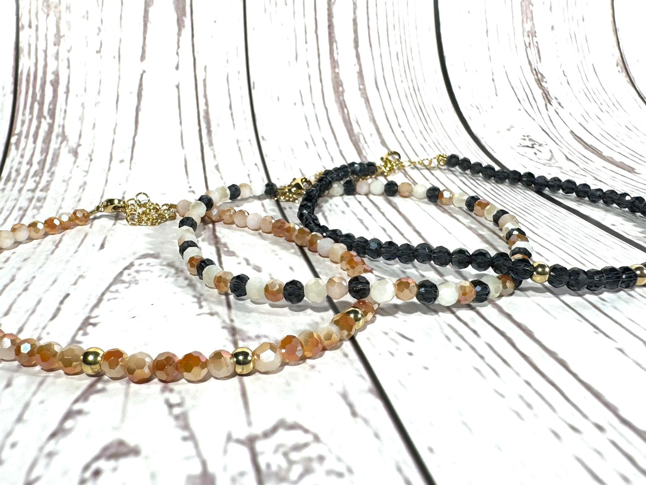 Dainty Beaded Anklet