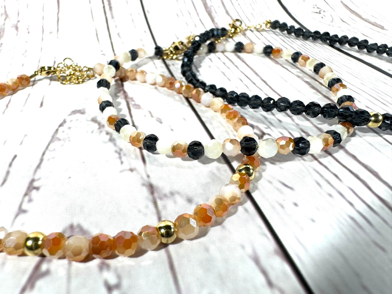 Dainty Beaded Anklet