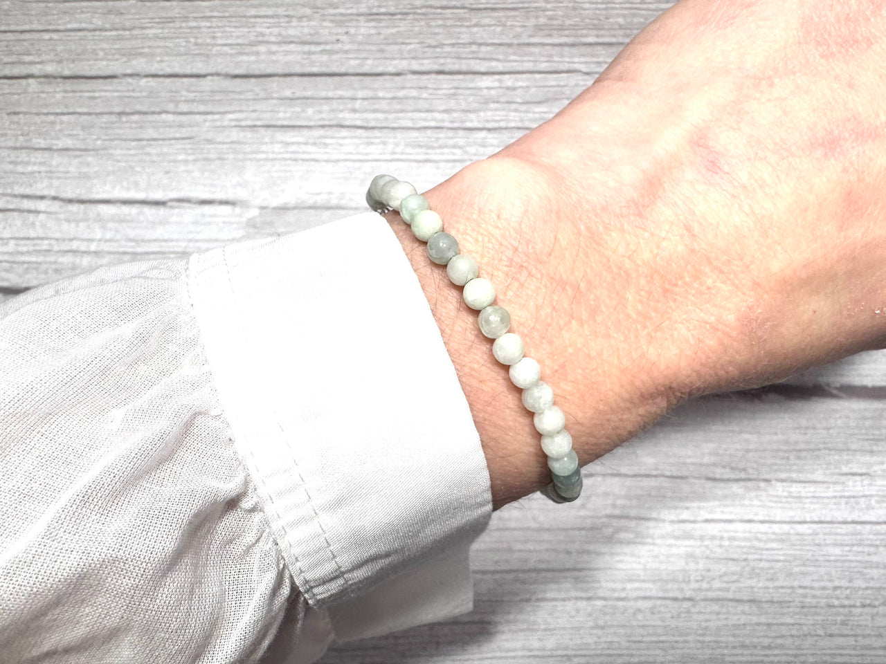 Green Jade Dainty Gemstone Bracelet