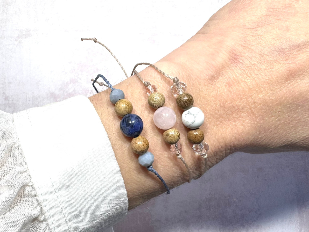 Teacher Gift Card - Gemstone Diffuser Bracelets
