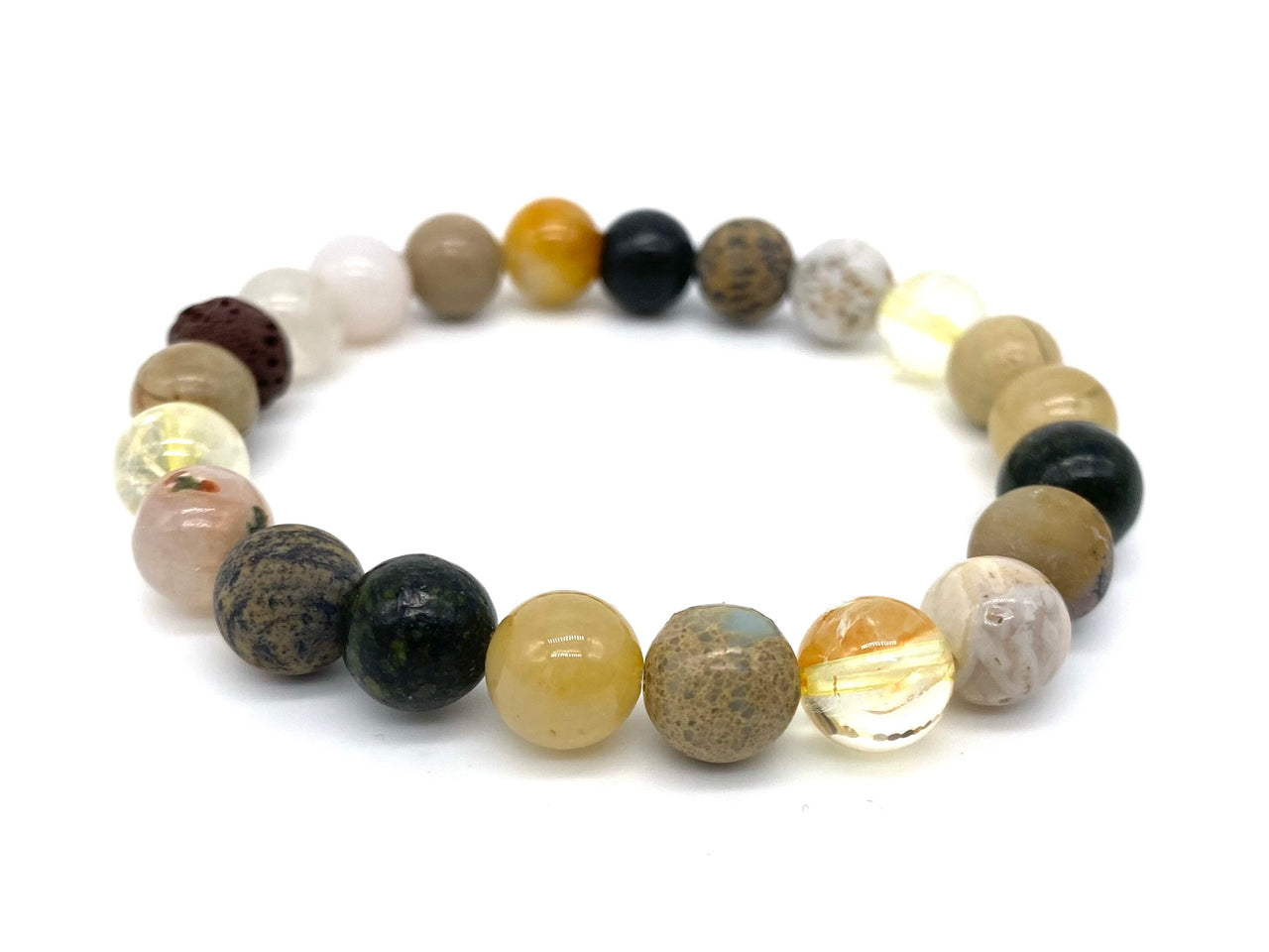 Confidence Crystal Beaded Bracelet - Aromatherapy Bracelet