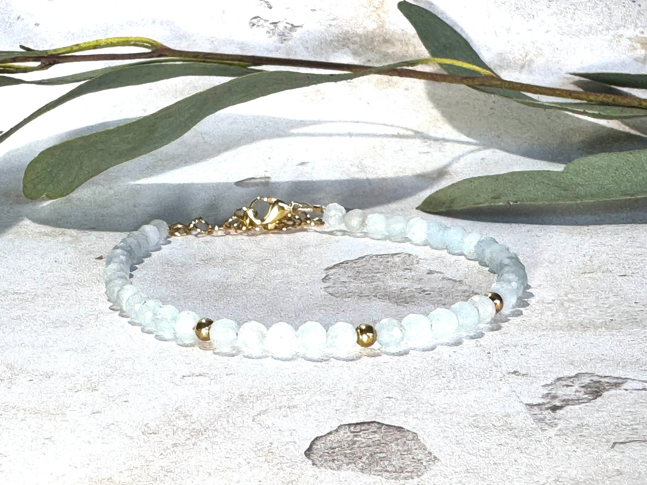 Opalite Dainty Gemstone Bracelet