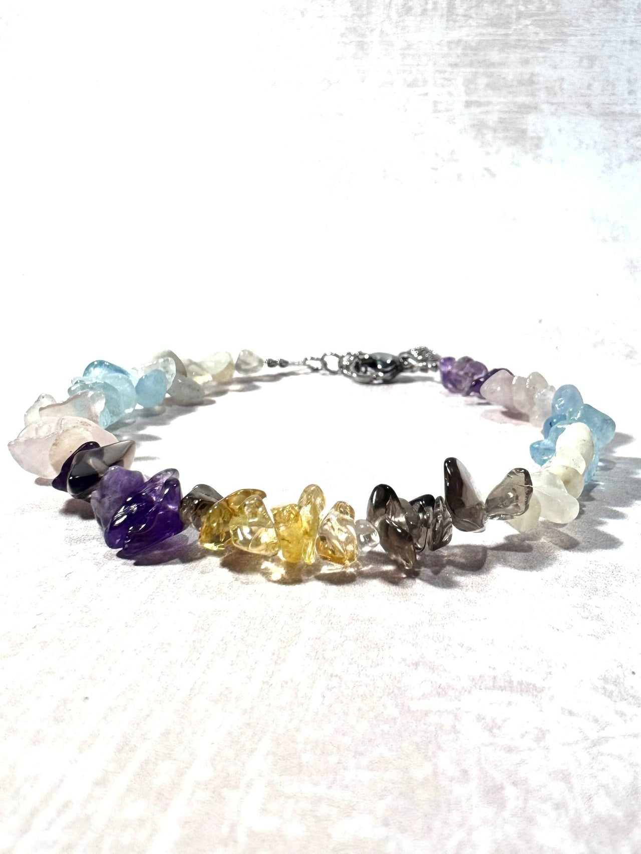 Dainty Chakra Gemstone Bracelet