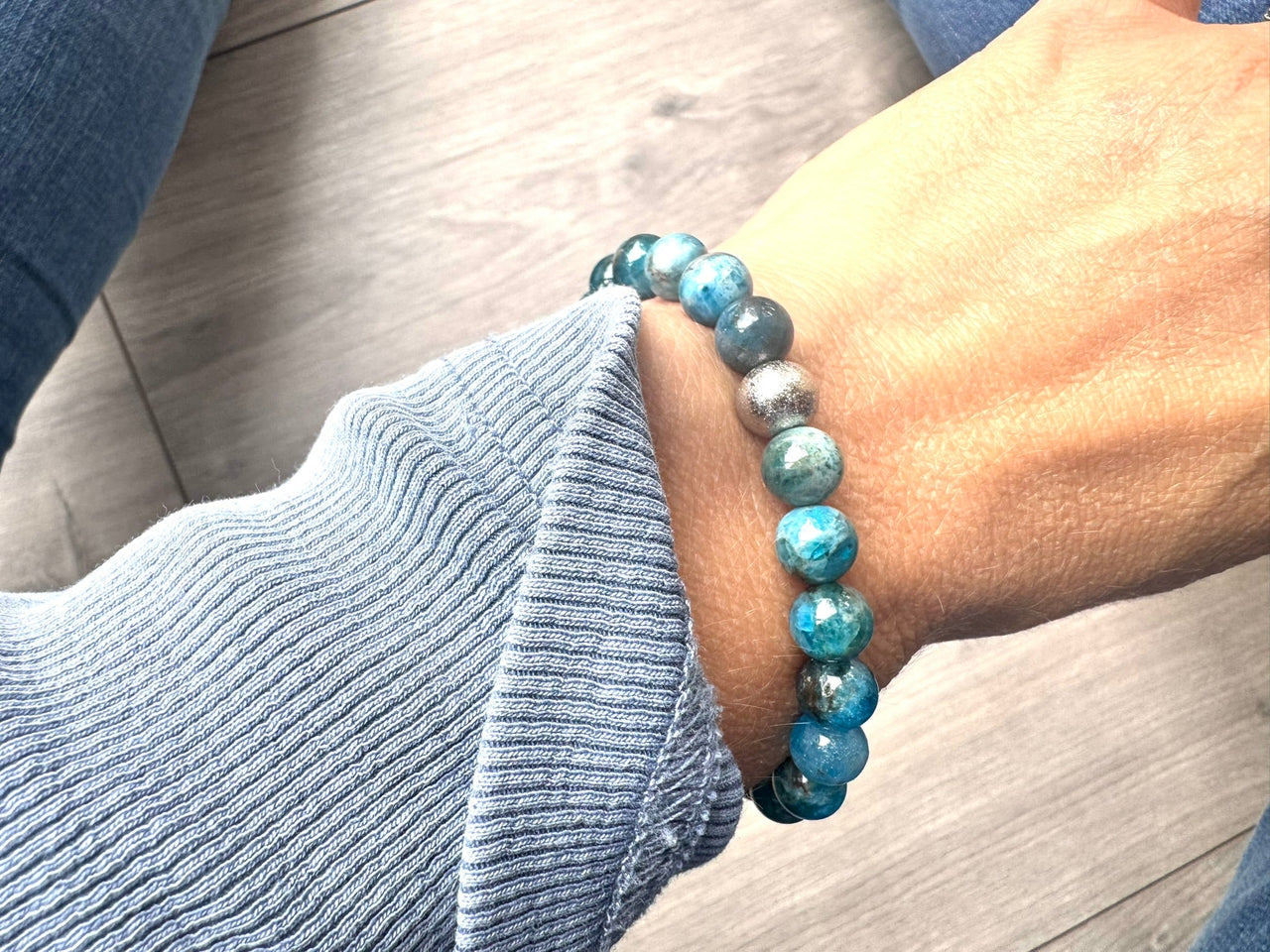 Apatite Gemstone Bracelet