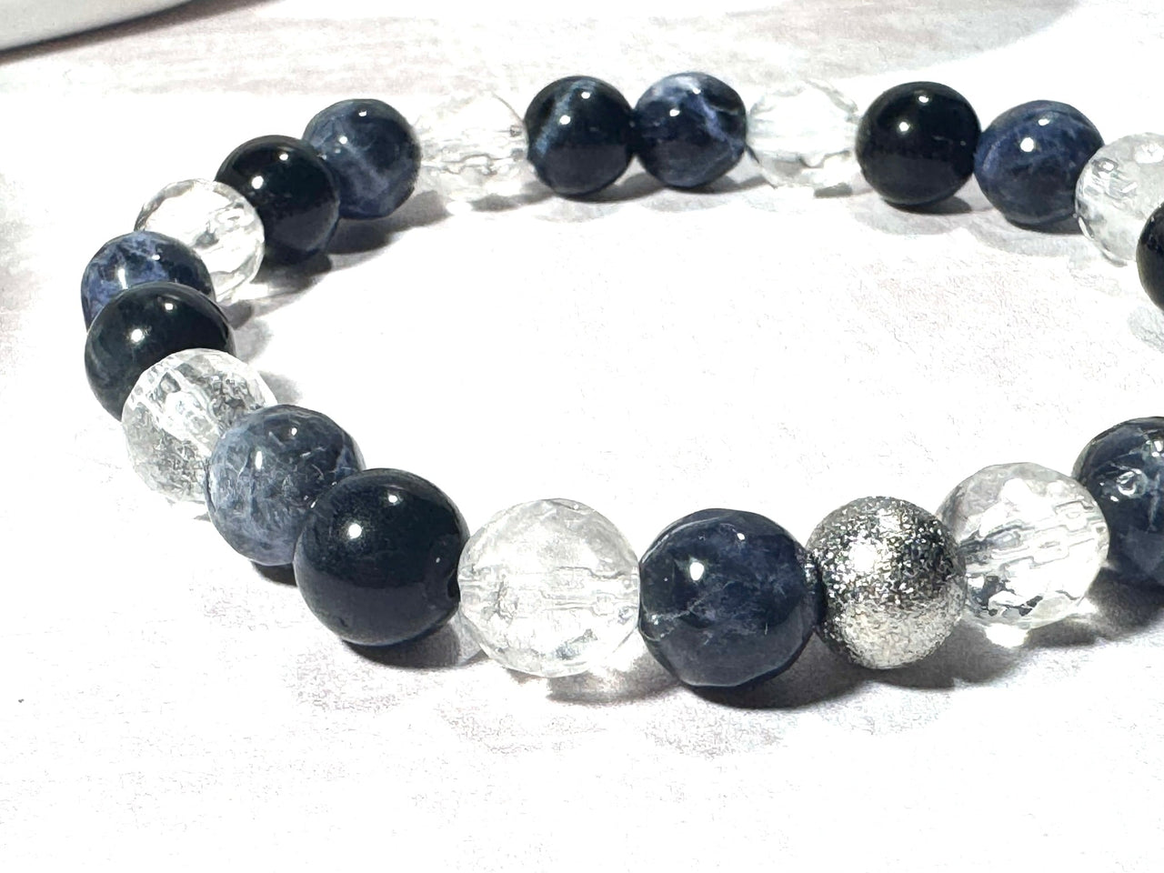 Tigers Eye and Clear Quartz Diffuser Bracelet