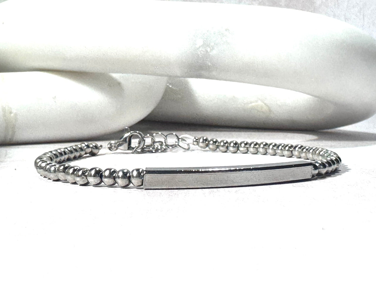 Stainless Steel Bar Bracelet