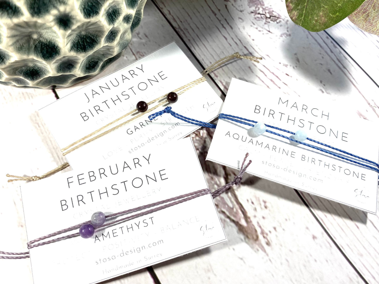 Birthstone Crystal Bracelet