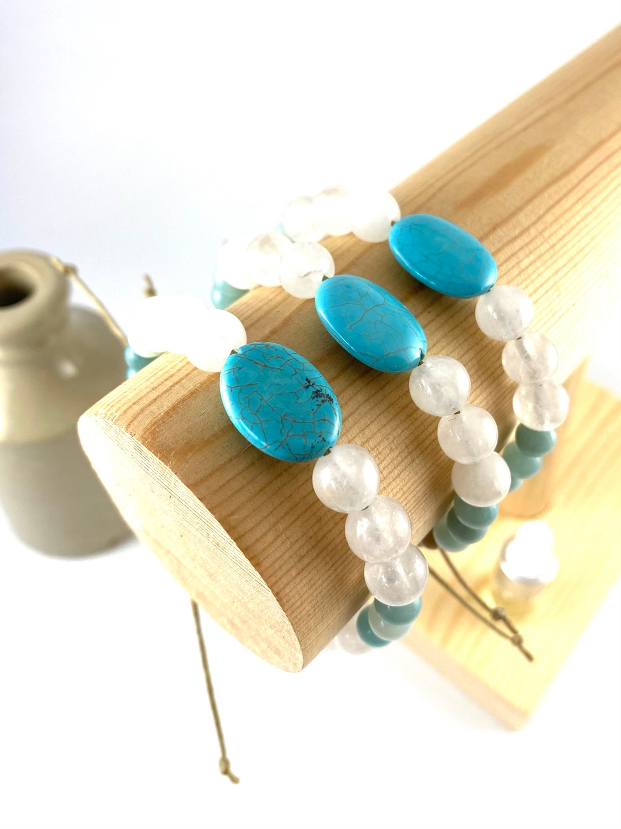 Turquoise Charm Diffuser Bracelet