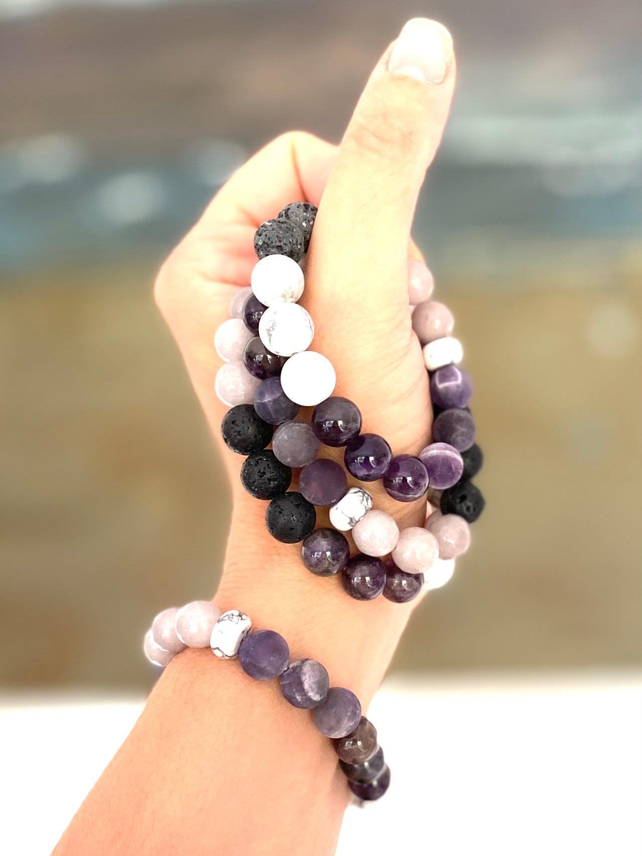 Amethyst Diffuser Bracelet