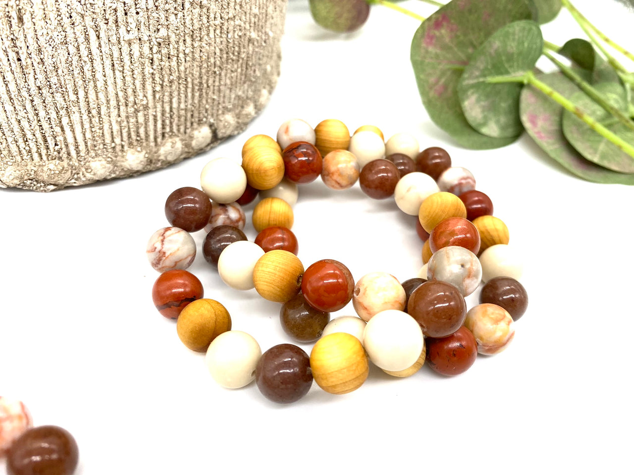 Spice  - Aventurine and Agate Diffuser Bracelet