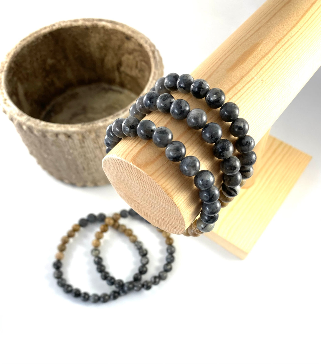 Anthracite Oil Diffuser Bracelet