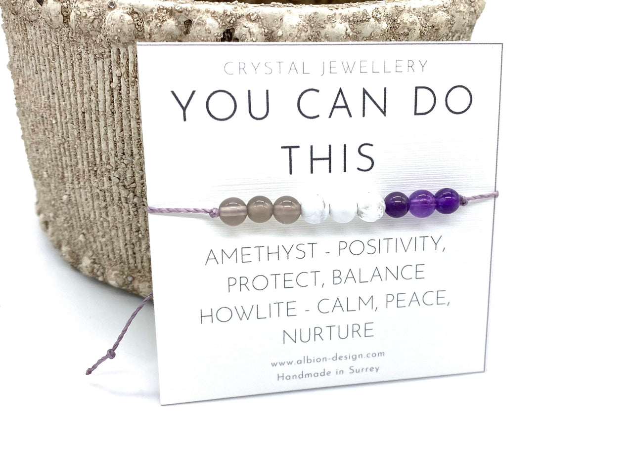 You Can Do This Crystal Bracelet