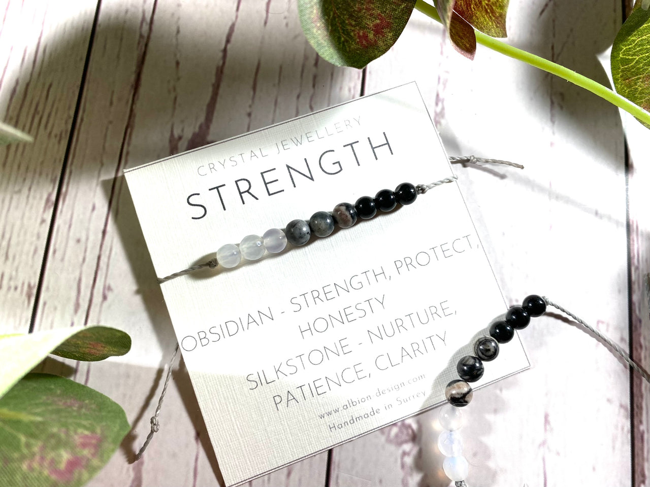 Strength Crystal Bracelet