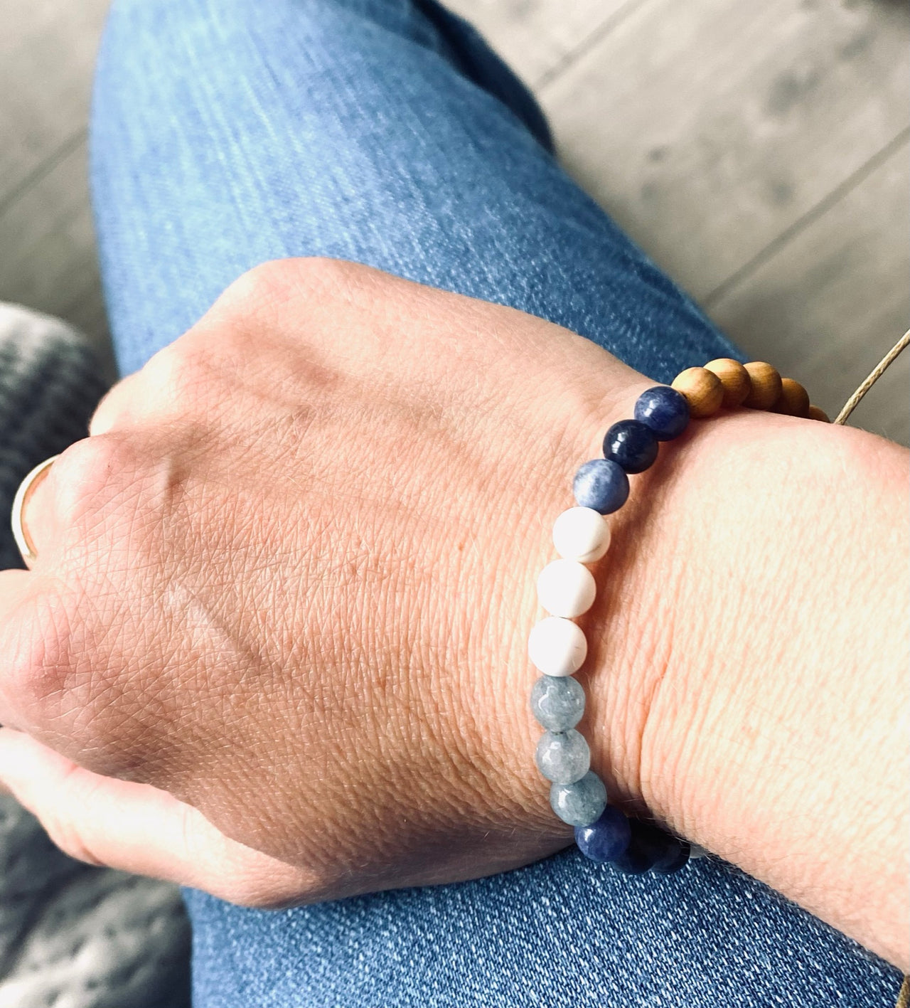 Miami Sodalite Diffuser Bracelet