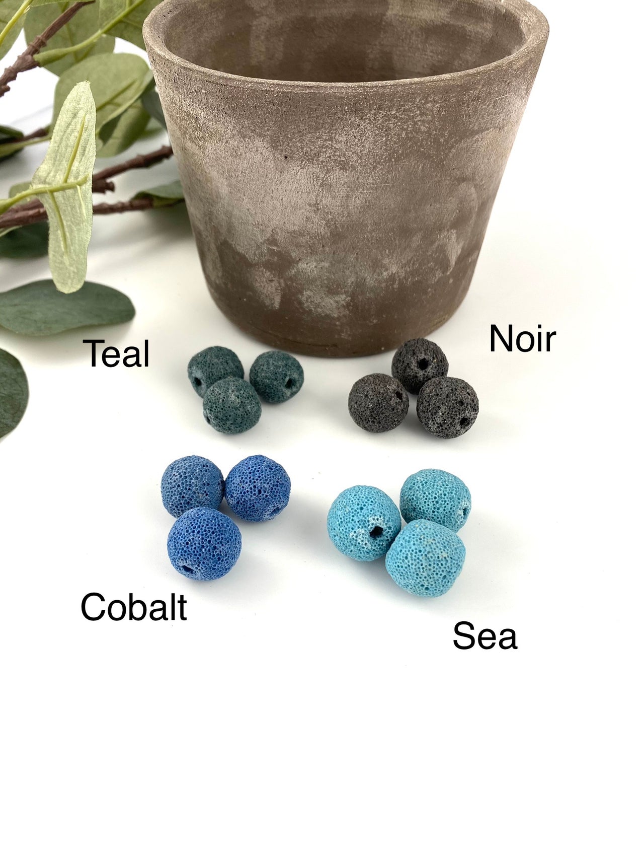 Car Air Diffusers - Air Freshener with Lava Rock - Natural Car Freshener